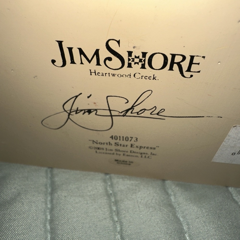 2008 Jim Shore North Star Express: Santa Christmas Train Engine #4011073 - Picture 7 of 7